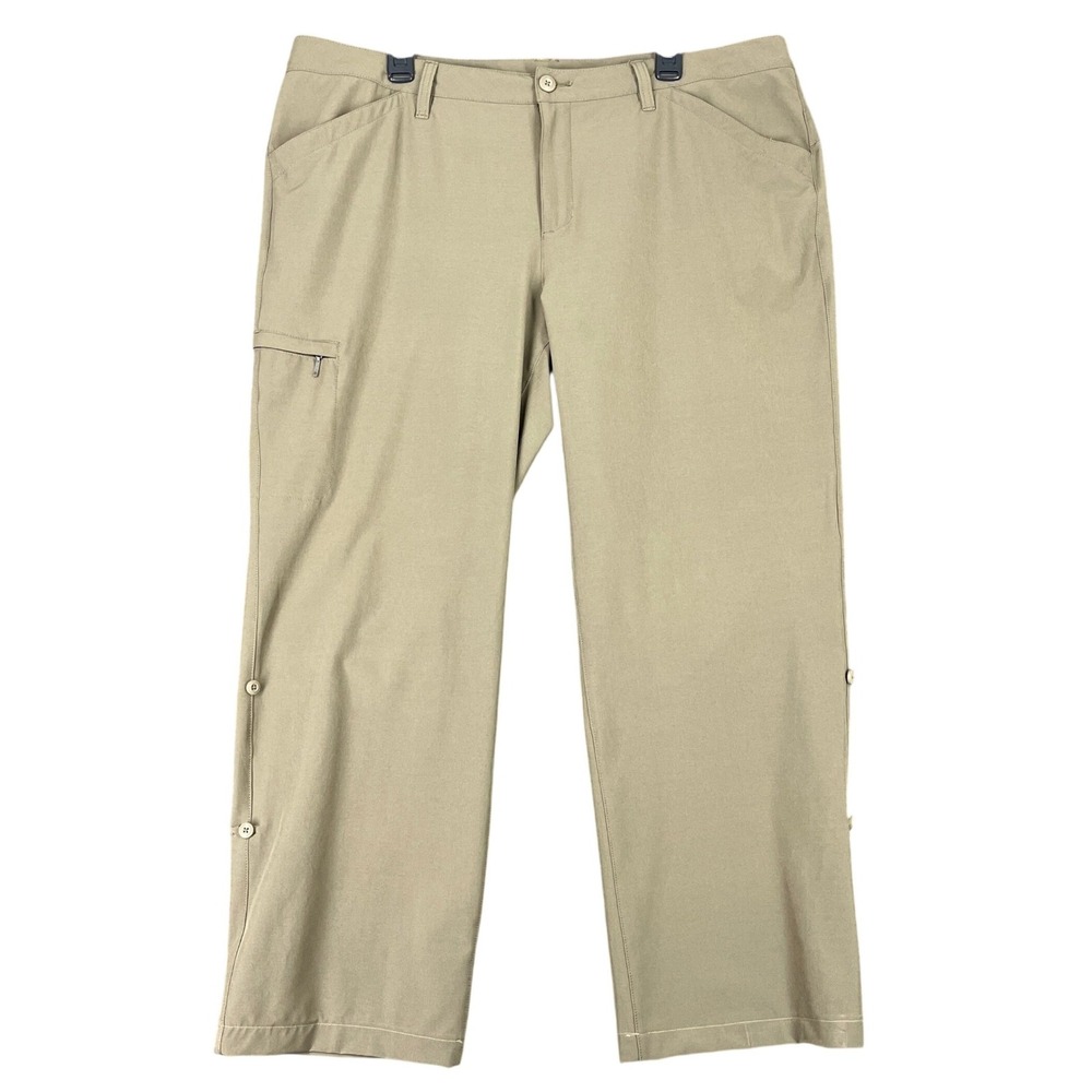 Eddie Bauer First Ascent Gorpcore Hiking Outdoor Camping Cargo Pants Womens 18